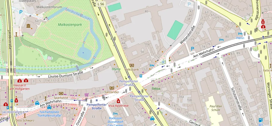 Map of Germany Office